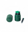 Tube de sept Cartouches d'encre verte Tube de sept Cartouches d'encre verte